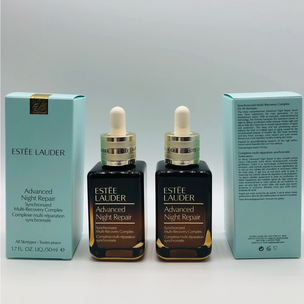 Estée Lauder-ANR Synchronized Multi Recovery Complex Serum Duo 2x1.7oz/50ml NIB